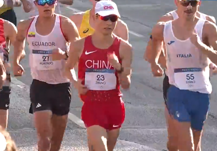 🏃男子20公里竞走决赛：厄瓜多尔选手平塔多夺金 中国选手张俊位列第10