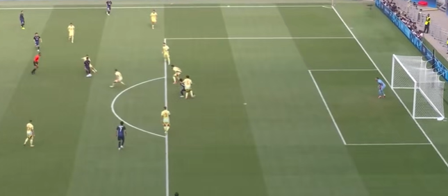 🔥细谷真大抽射破门被吹罚越位在先无效 西班牙仍1-0日本国奥